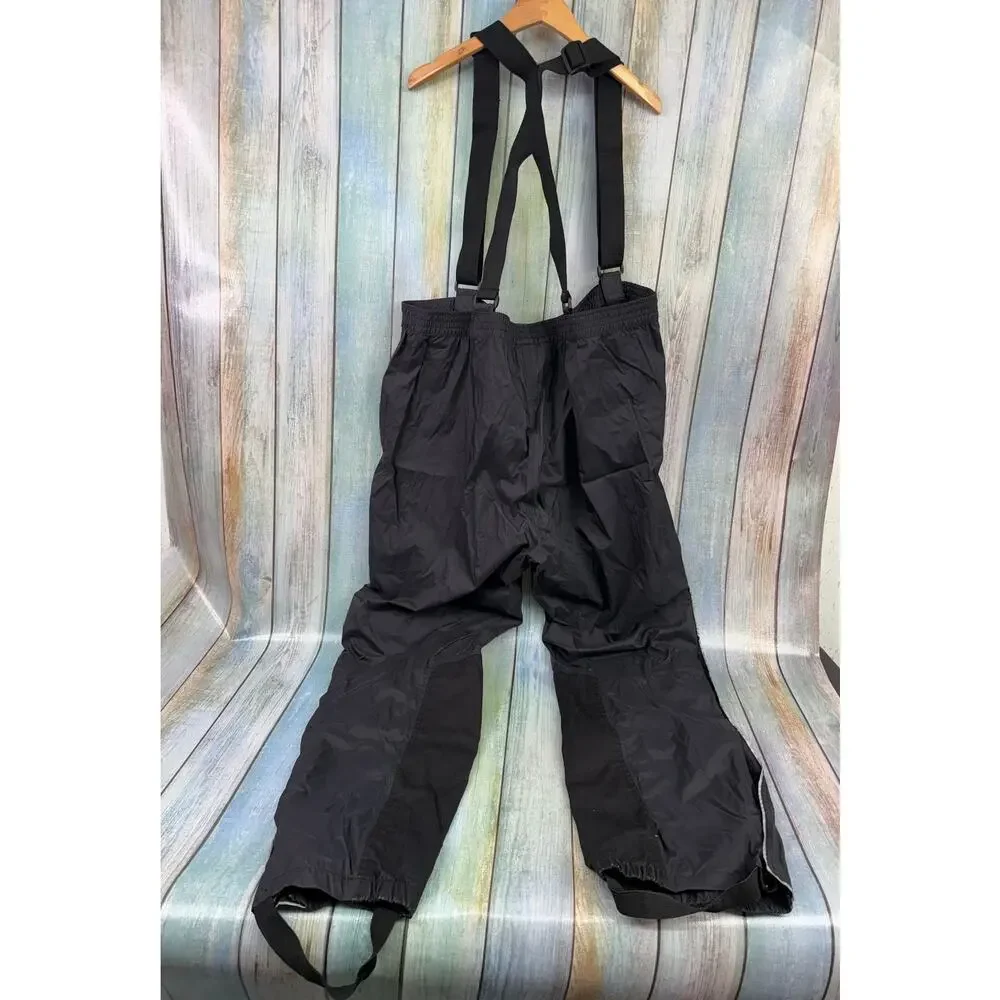 Harley Davidson Rain Pants Men's Size 2XL Black Motorcycle Overalls Nylon Biker - Picture 4 of 4